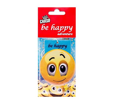 K2 CARSO BE HAPPY 5gr Fresh Tea - osvěžovač vzduchu stromeček