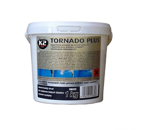 K2 TORNADO PLUS 1kg - čistič čalounění