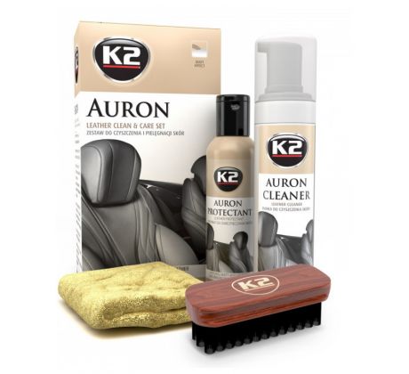 K2 AURON - sada na čištění kůže - 200ml