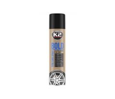 K2 BOLD 600 ml - Sprej pro leštění a péči o pneumatiky