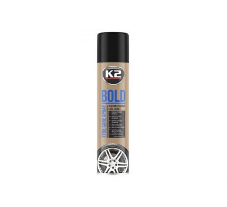 K2 BOLD 600 ml - čistí a regeneruje pneumatiky