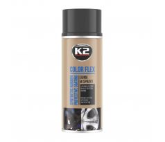 K2 COLOR FLEX - MATNĚ ČERNÝ - 400ml