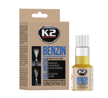 K2 BENZIN 50ml - Čištění trysek - 50ml