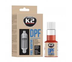 K2 DPF cleaner 50ml - regeneruje filtr pevných částí