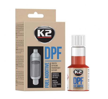 K2 DPF Cleaner - Regeneruje filtr pevných částic - 50ml