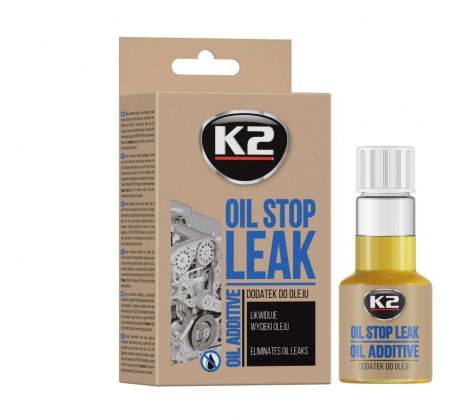 K2 STOP LEAK OIL 50ml - utěsňovač motoru