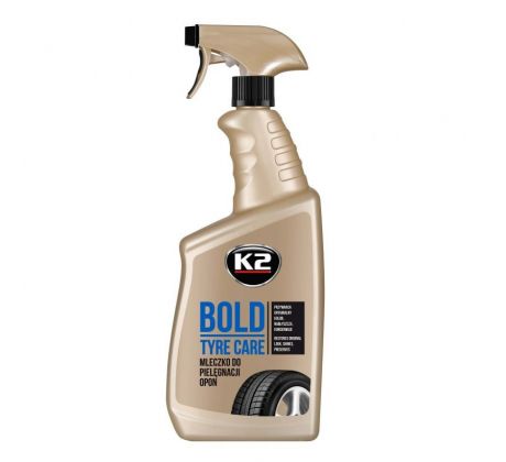 K2 BOLD 700ml - čistí a regeneruje pneumatiky