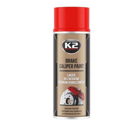 K2 BRAKE CALIPER ČERVENÝ 400ml - na brzdové třmeny