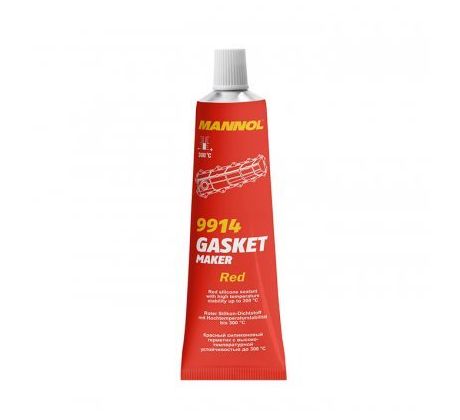 MANNOL 9914 GASKET MAKER RED - Červený těsnící silikon - 85g