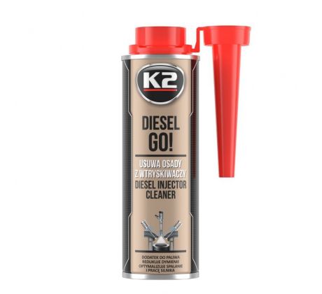 K2 DIESEL GO! - čistič trysek - 250 ml
