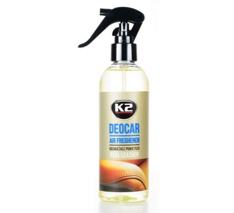 K2 DEOCAR CAYON 250ml - Real Leather - osvěžovač vzduchu