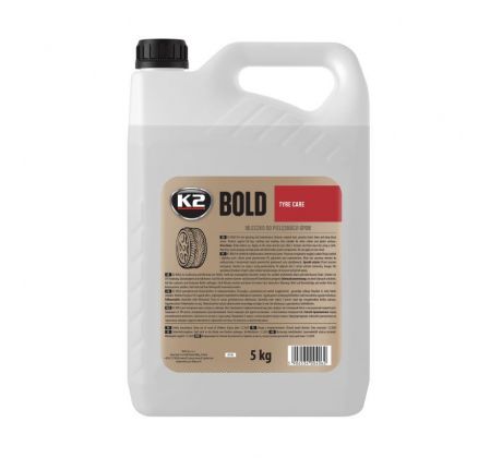 K2 BOLD - Čistí a regeneruje pneumatiky - 5L