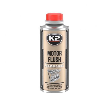 K2 MOTOR FLUSH 250 ml - čistí motor před výměnou oleje