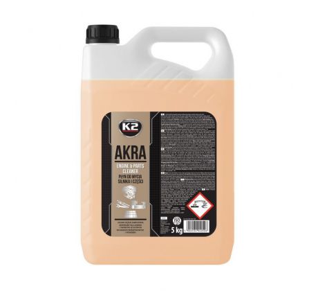 K2 AKRA 5kg - kapalina na mytí motoru a dílů