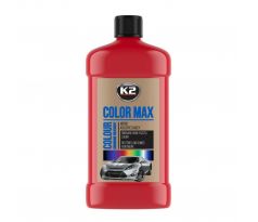 K2 COLOR MAX - Červený - Vosk na lak - 500ml