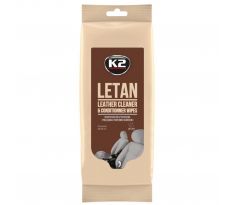 K2 LETAN WIPES - Utěrky na čištění kůže - 24ks