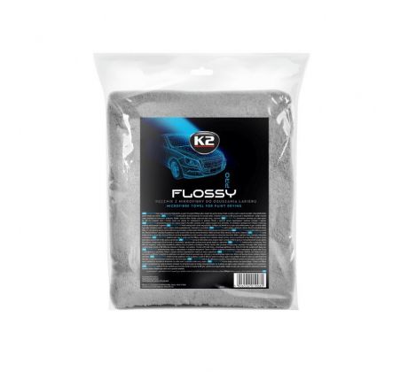 K2 FLOSSY PRO - Mikrovláknová utěrka pro sušení laku - 60 x 90 cm