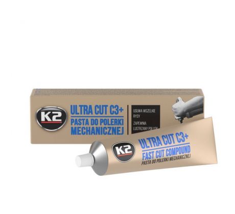 K2 ULTRA CUT C3+ - Pasta na leštění laku - 100g