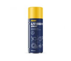 MANNOL 9881 LITHIUM SPRAY 400ml - sprej s lithiem 