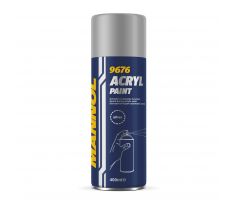 MANNOL 9676 ACRYL PAINT SILVER 400ml - akrylová barva