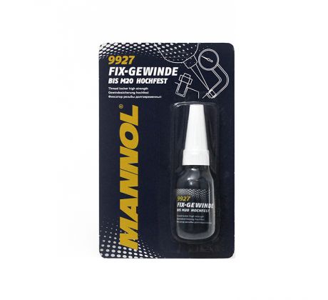 MANNOL 9927 FIX-GEWINDE M20 HOCHFEST 10ml - lepidlo pro závitové spoje VYSOKÁ PEVNOST