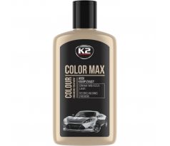 K2 COLOR MAX ČERNÝ 250ml - vosk na lak 