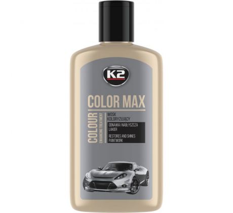K2 COLOR MAX 250ml Stříbrný vosk na lak