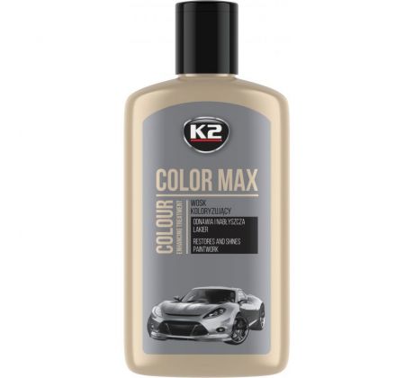 K2 COLOR MAX 200ml Stříbrný vosk na lak