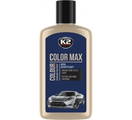 K2 COLOR MAX 250ml Tmavě Modrý vosk na lak