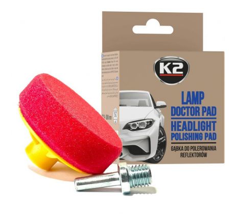 K2 LAMP DOCTOR PAD M14 80mm - houba na leštění reflektorů