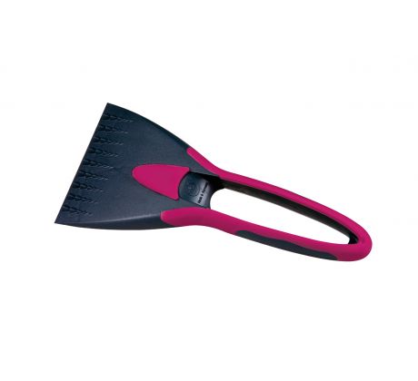 SHERON - Škrabka na led bez kovové lišty - ČERVENÁ