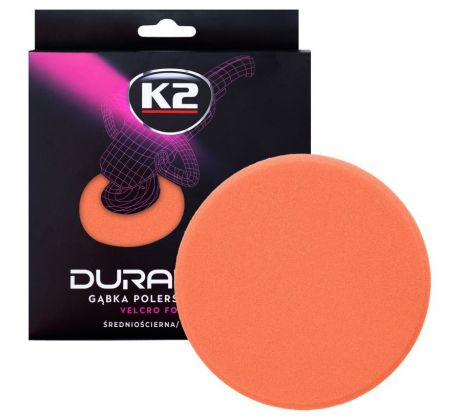 K2 DURAFLEX - Oranžová leštící houba 150x25 mm