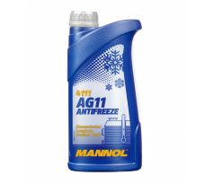 MANNOL 4111 ANTIFREEZE AG11 LONGTHERM 1L - Koncentrát do chladičů - MODRÝ