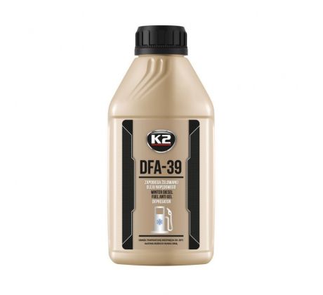 K2 DFA 39 500ml - prevence tuhnutí parafínu v naftě do teploty -39 ° C