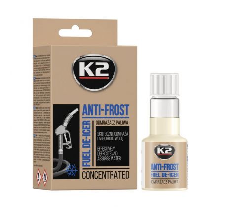 K2 ANTI FROST - 50ml - proti zamrzání paliva