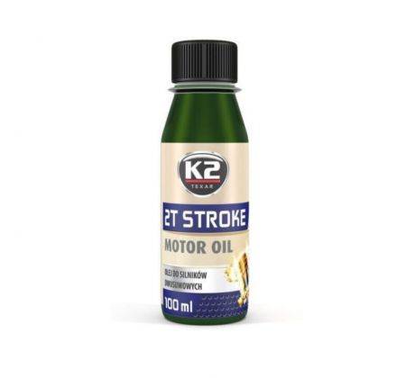 K2 2T STROKE Zelený 100ml - olej pro dvoudobé motory