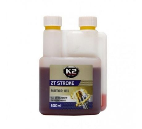 K2 2T STROKE Červený 500ml - olej pro dvoudobé motory