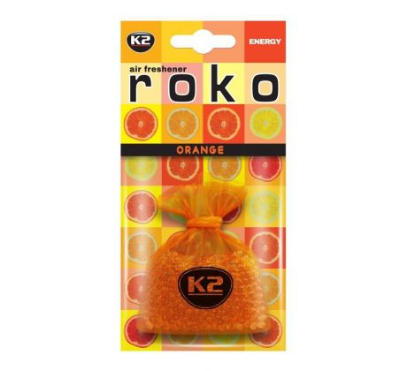 K2 ROKO - Osvěžovač vzduchu – ORANGE - 20g