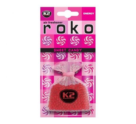 K2 ROKO - Ověžovač vzduchu - SWEET CANDY - 20g