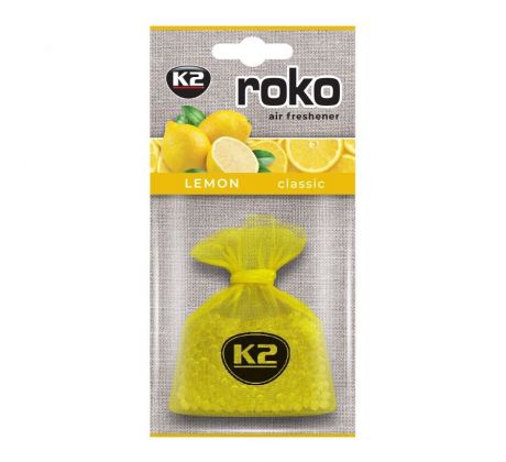 K2 ROKO - Osvěžovač vzduchu - LEMON - 20g