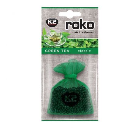 K2 ROKO - Osvěžovač vzduchu - GREEN TEA - 20g