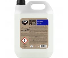 K2 EXPRESS PLUS 5l - autošampon s voskem bílý