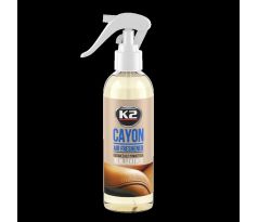 K2 CAYON 250ml - Real Leather - osvěžovač vzduchu