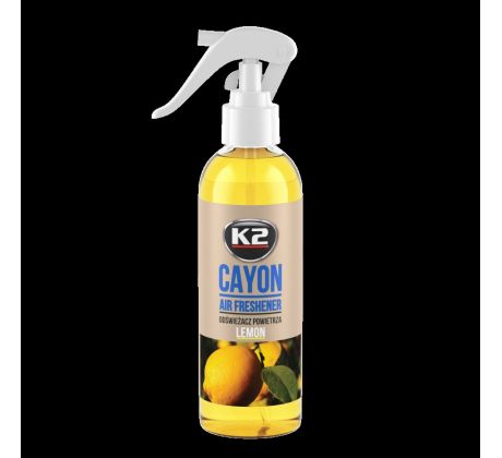 K2 CAYON 250ml - Lemon - osvěžovač vzduchu