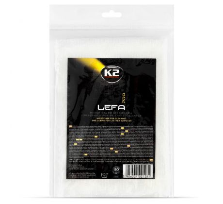 K2 MIKROVLÁKNO LEFA 40x40cm - na kožené povrchy