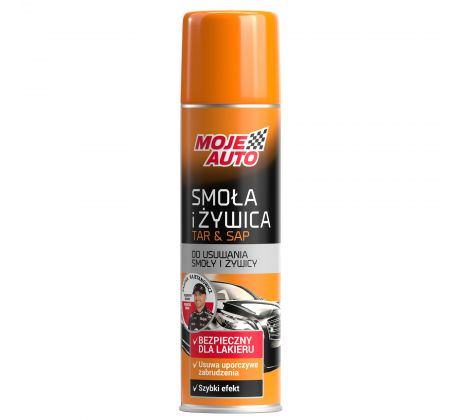 MOJE AUTO - Tar & Sap - odstraňuje asfalt a pryskyřice - 200ml