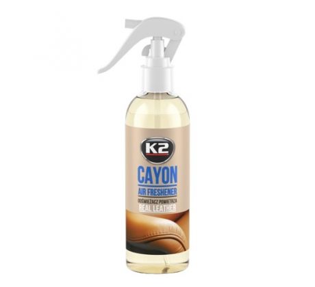 K2 CAYON 250ml - Real Leather - osvěžovač vzduchu