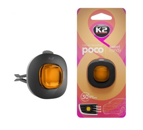 K2 POCO SWEET CANDY - vůně do výdechu klimatizace
