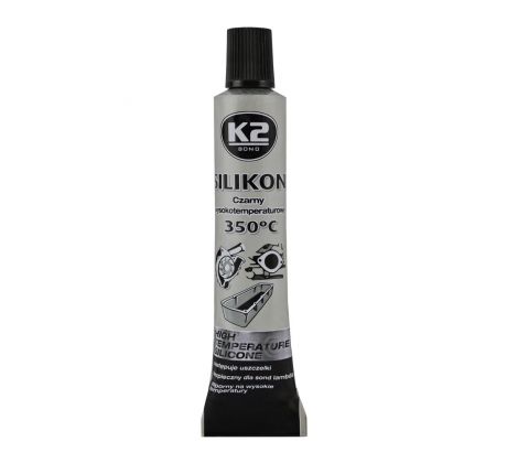 K2 Vysokoteplotný silikonVysokokvalitný silikón, bezpečný pre lambda sondy, palubné počítače, spĺňa požiadavky výrobcov automobilov (O.E.M.  Original Equipment Manufacturer). Nahradzuje tradičné tesnenia korkové, papierové, filcové, azbestové aj gumo