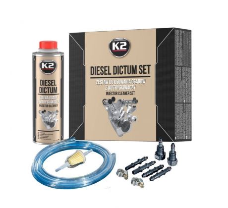 K2 DIESEL DICTUM SET 500ml - sada na čištění vstřikovačů